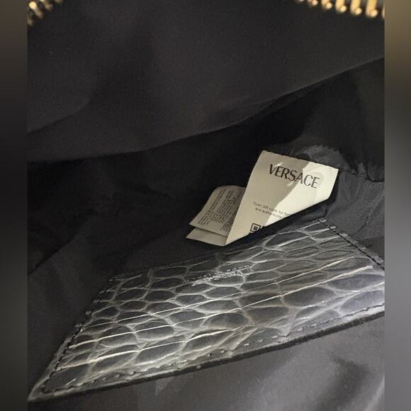 Versace Medusa Gray Crossbody messenger Bag - Picture 5 of 7